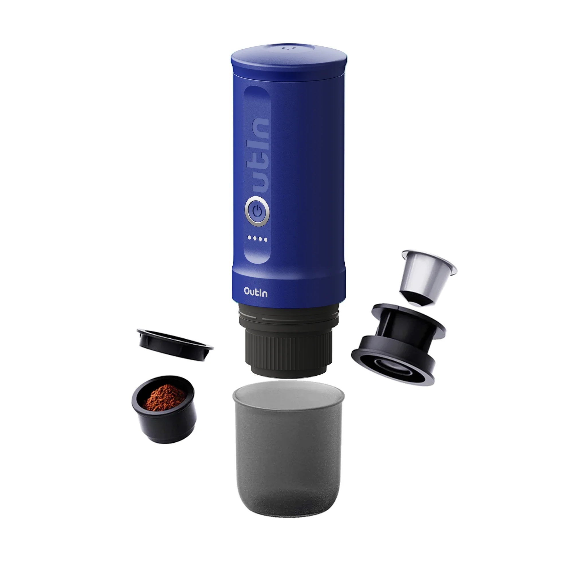 Traveler Espresso Machine Set (Ocean Blue)