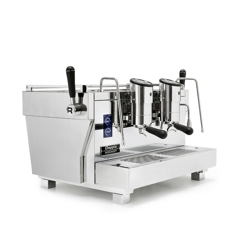 Rocket RE Doppia 2 Group Commercial Espresso Machine (Chrome)
