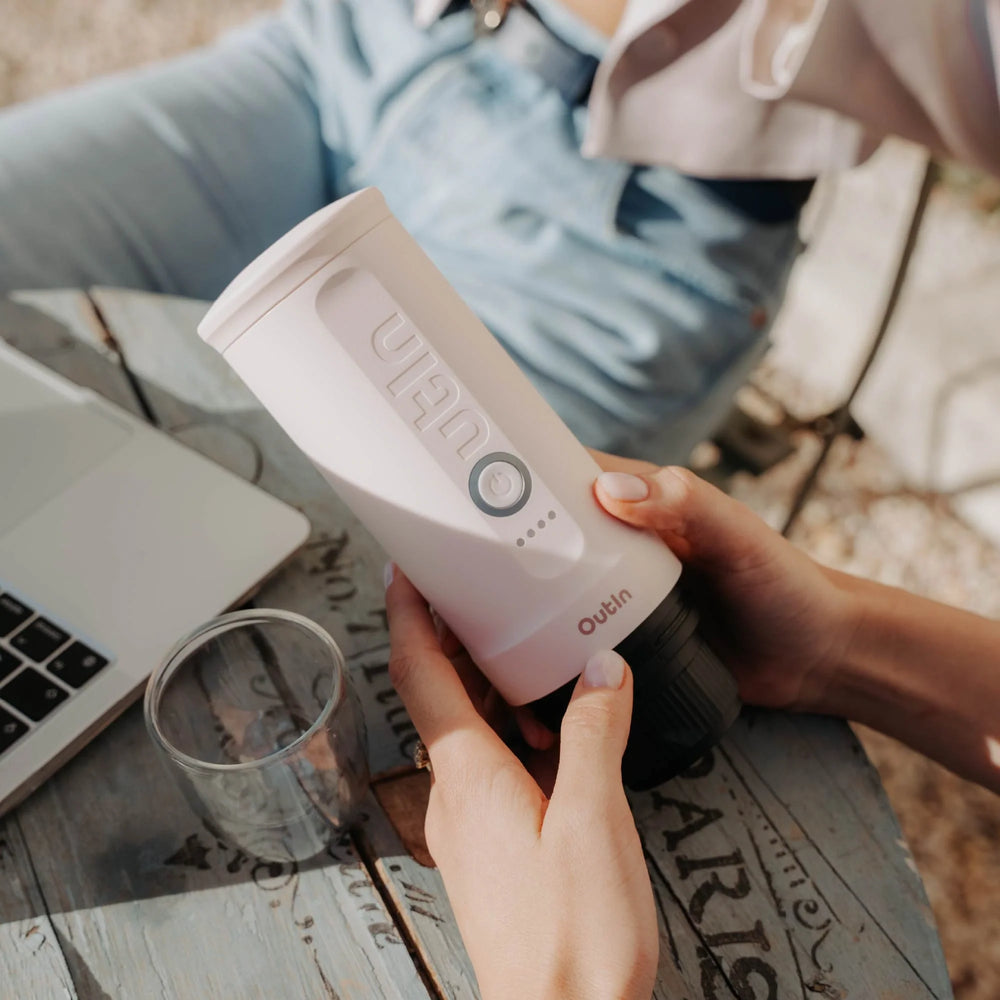 Nano Portable Espresso Machine (Rose Quartz)