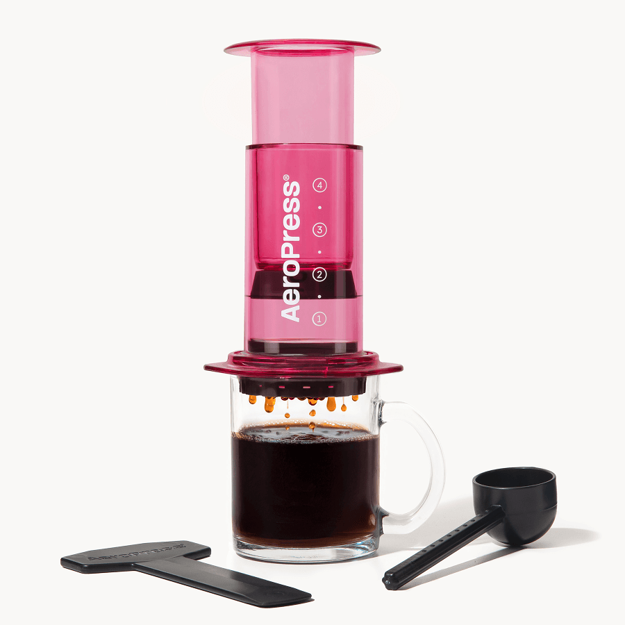 AeroPress Coffee Maker - Clear & Colors
