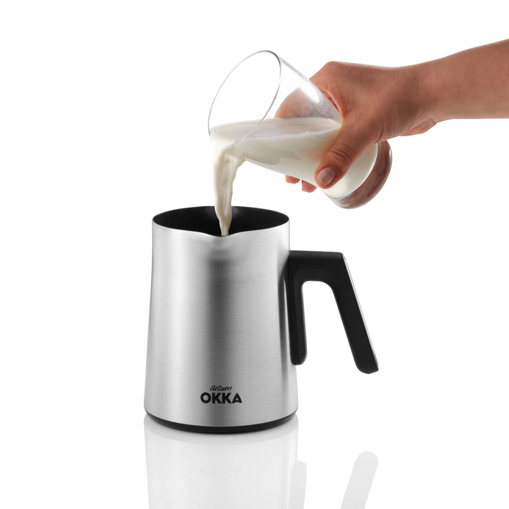 Arzum Okka Rich Moka Pot Turkish Coffee and Moka Maker - Chrome