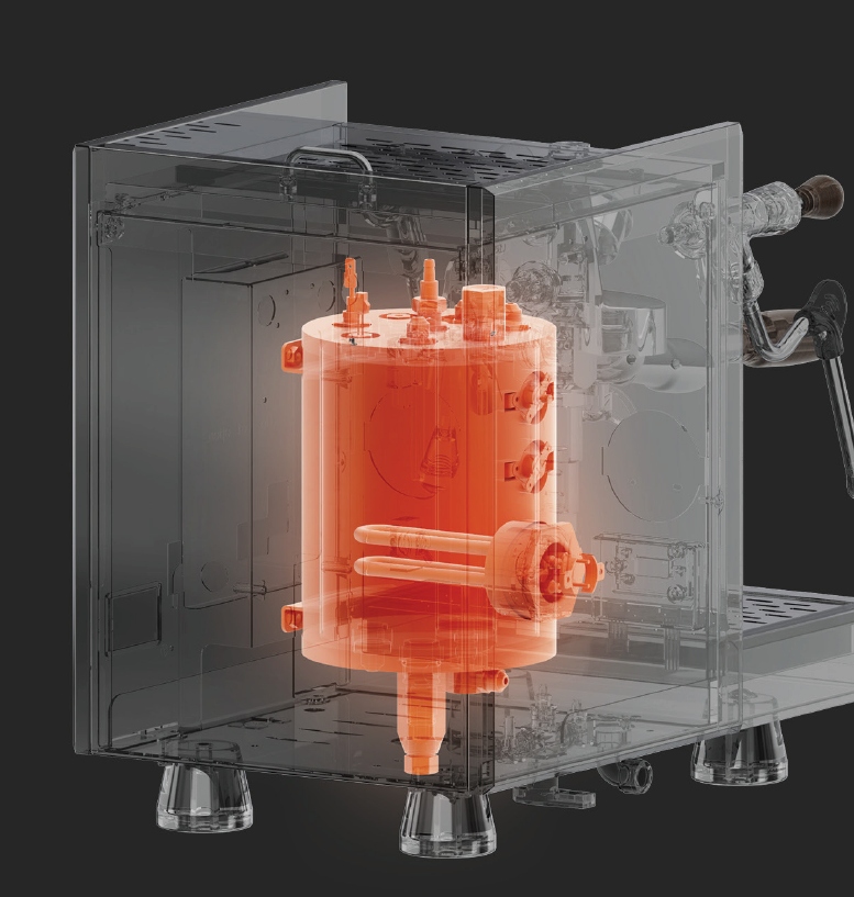 Turin Gallatin R HX Espresso Machine with Rotary Pump & PID & Flow Control