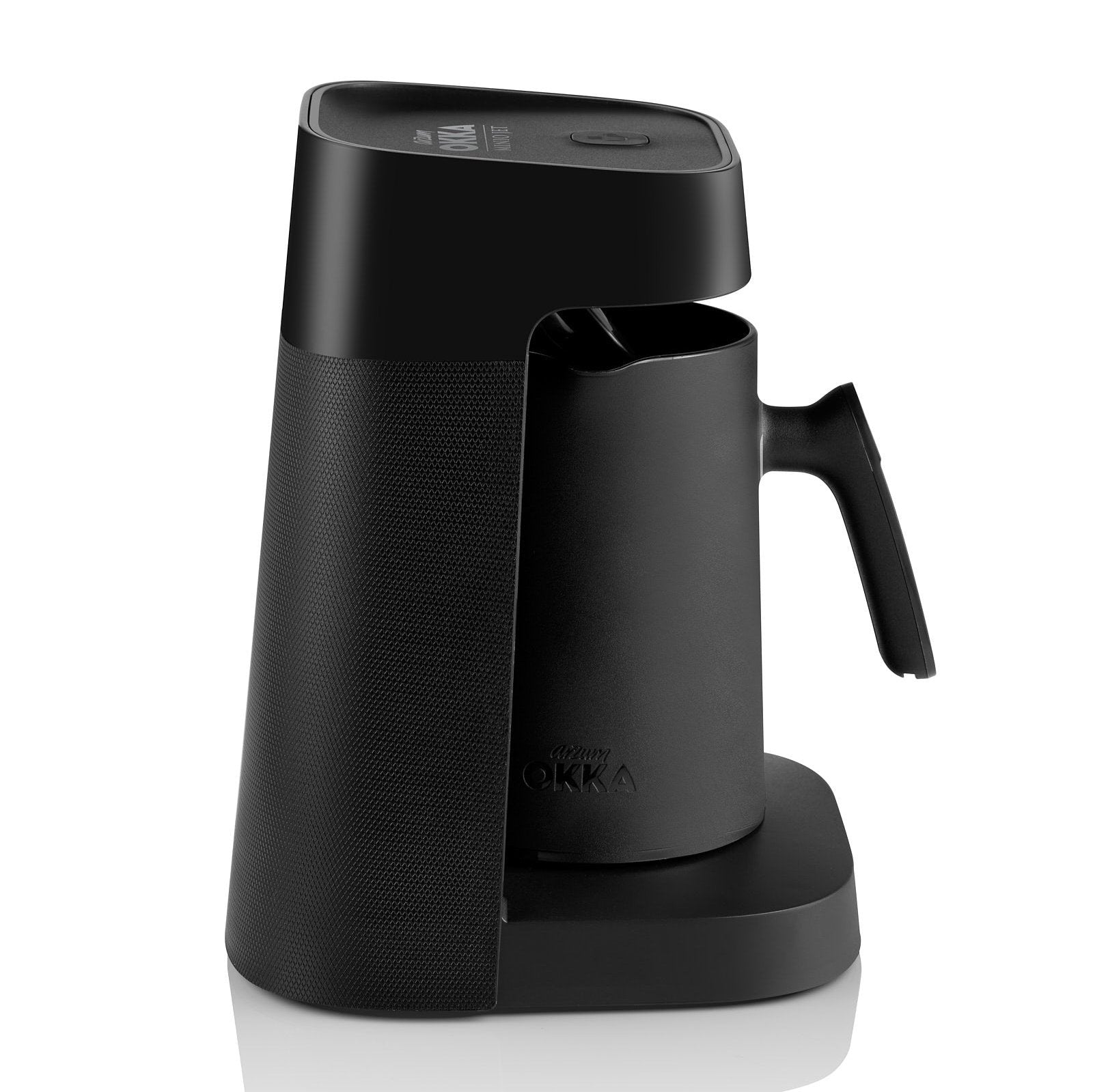 Arzum Okka Jet Automatic Turkish Coffee Maker, Black/Chrome,