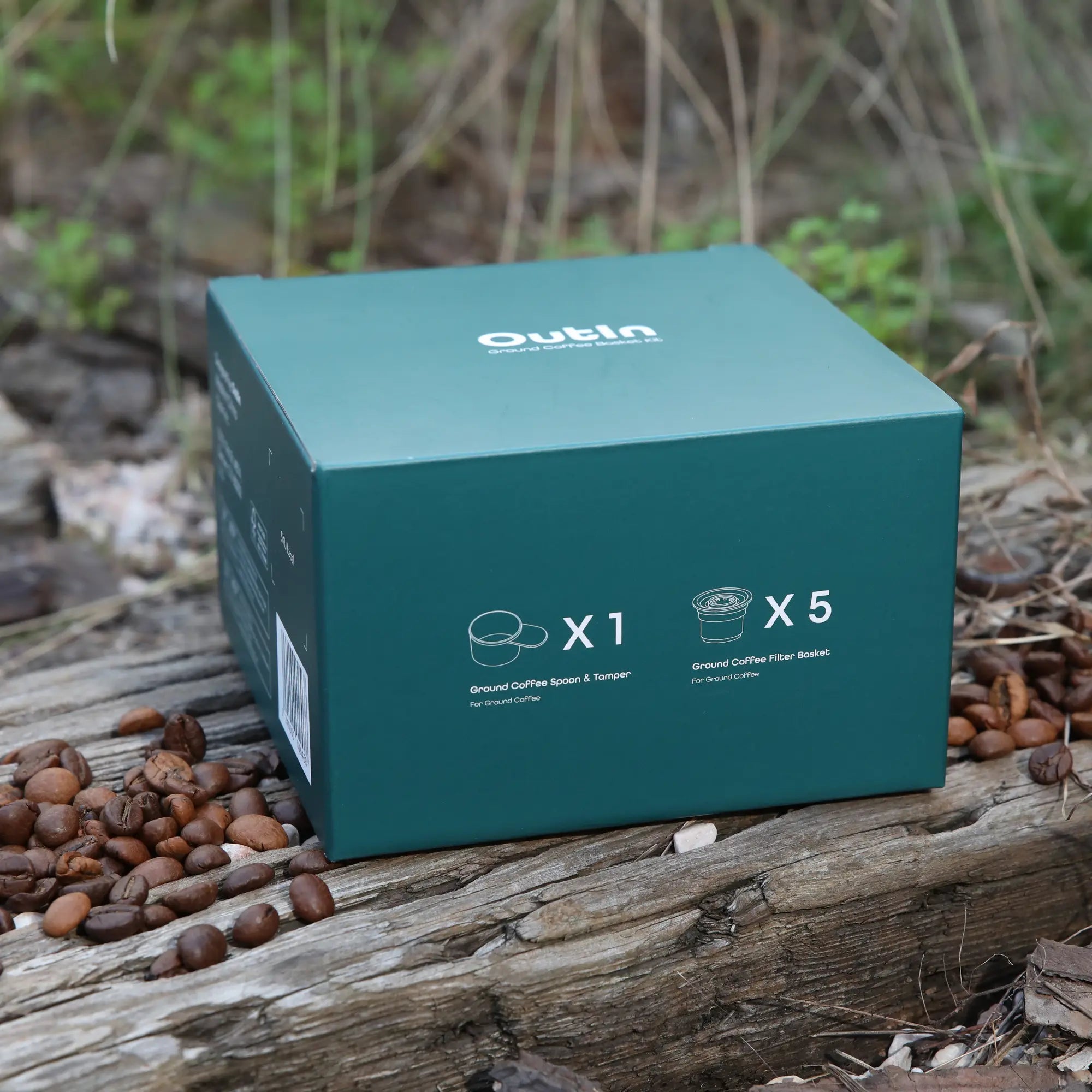 Nano Portable Espresso Machine Filter Baskets Kit (6g-8g)