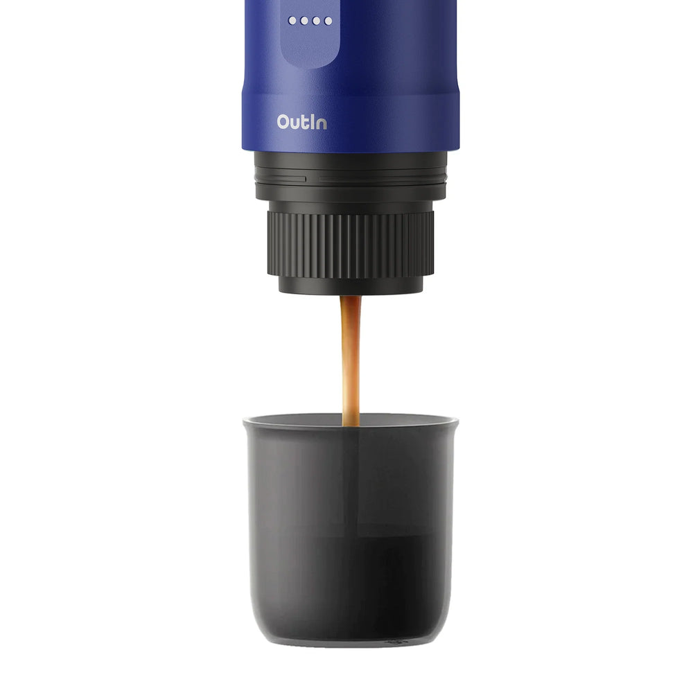 Traveler Espresso Machine Set (Ocean Blue)